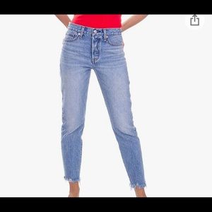 Levi's Premium Women's Wedgie Icon Jeans, Shut Up, Blue, 30